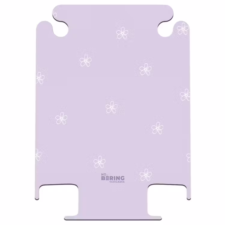 CaseSwap™ - Purple background with white flowers — 1