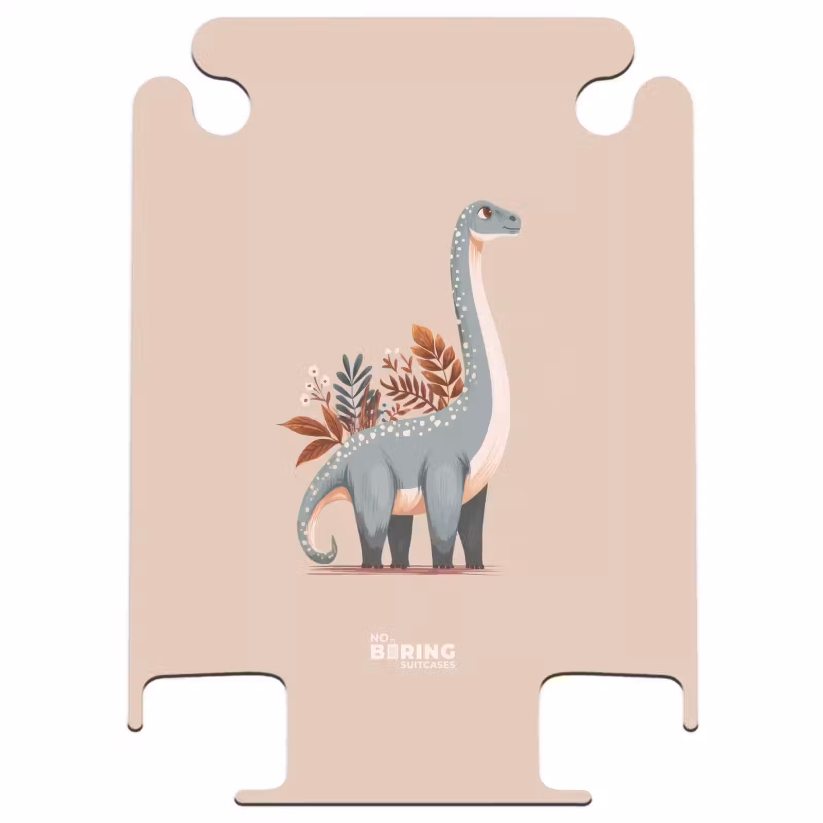 CaseSwap - Blue dinosaur on a beige background — 1