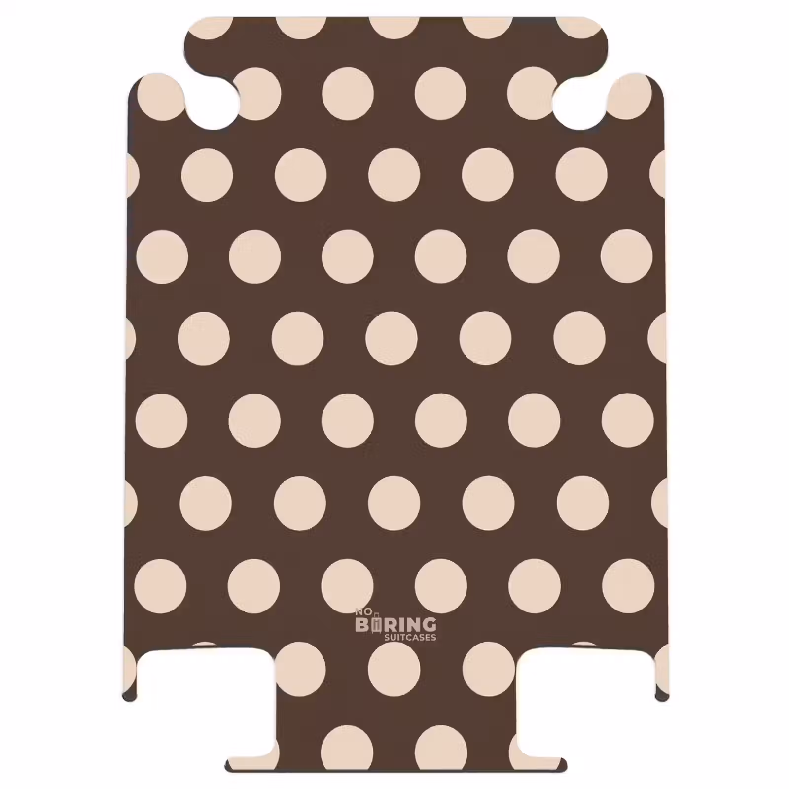 CaseSwap™ - Dots pattern in different shades of brown — 1