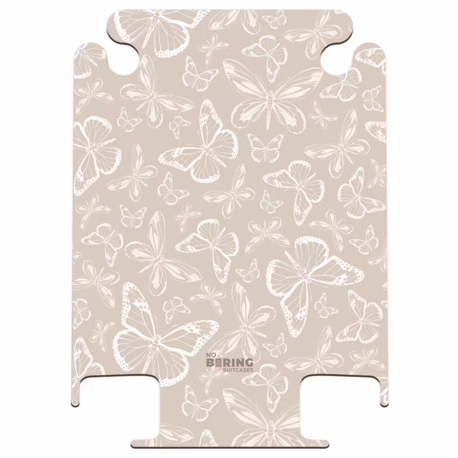 CaseSwap™ - Pattern of butterflies in beige — 1