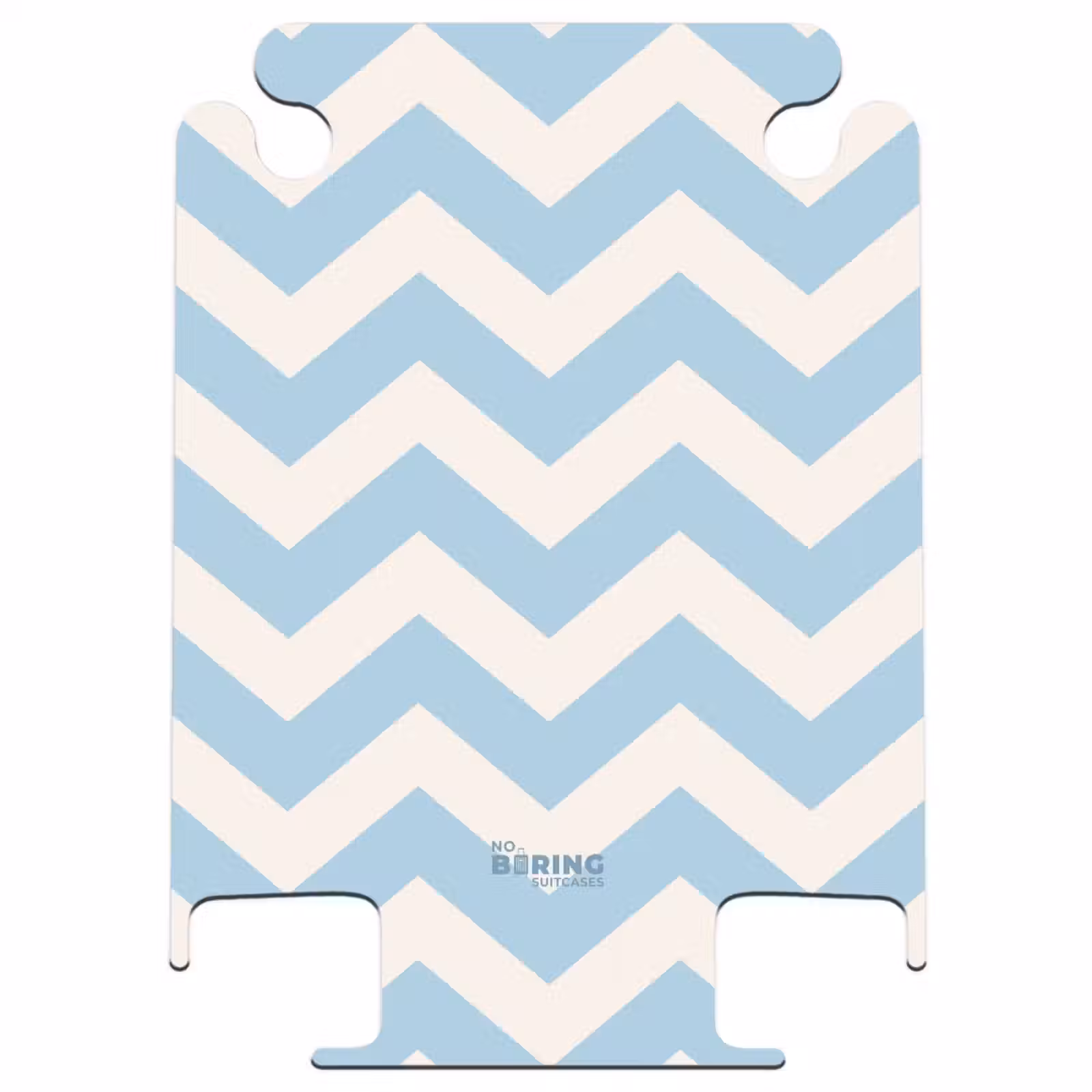 CaseSwap™ - Zigzag pattern in blue and white — 1