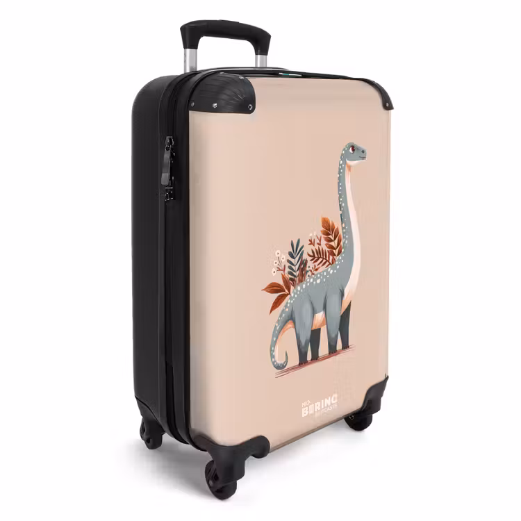 CaseSwap - Blue dinosaur on a beige background — 2