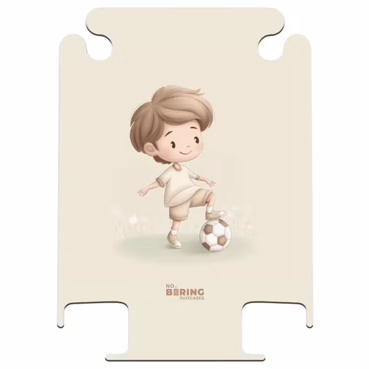 CaseSwap™ - Boy with a soccer ball in brown shades — 1