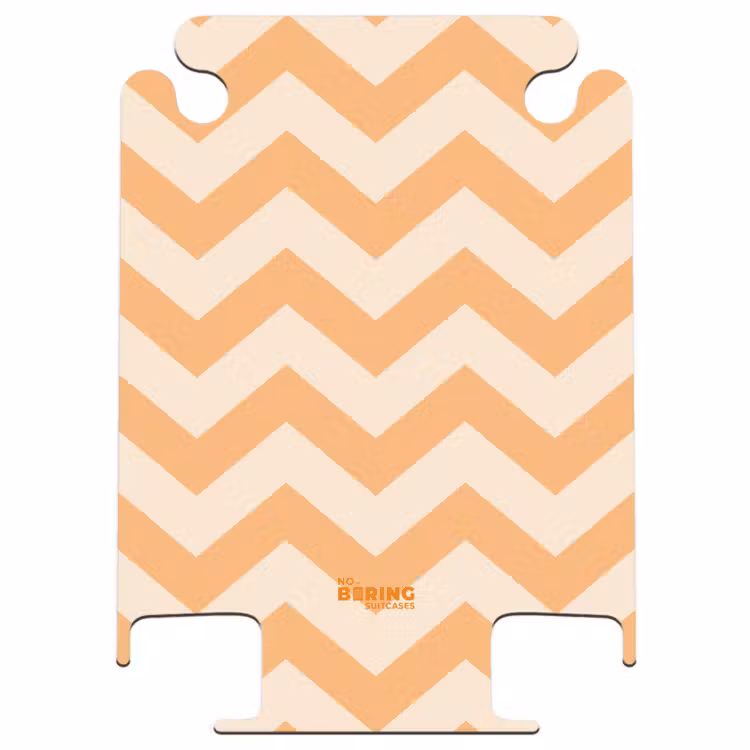 CaseSwap™ - Zigzag pattern in orange — 1