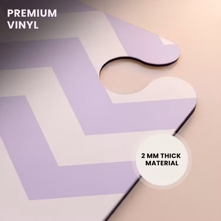 CaseSwap™ - Zigzag pattern in purple and white — 6