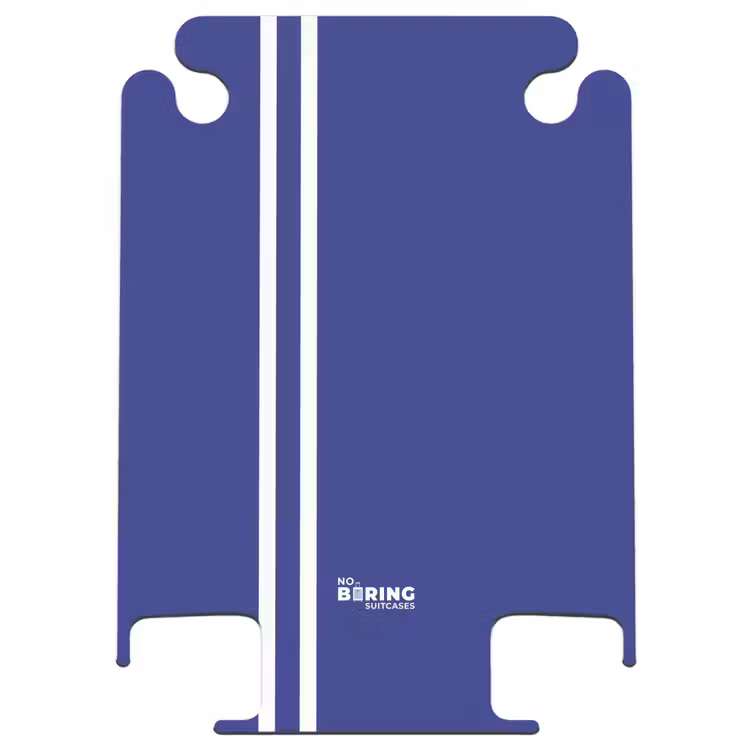 CaseSwap™ - Royal blue background with double white side stripes on the left — 1