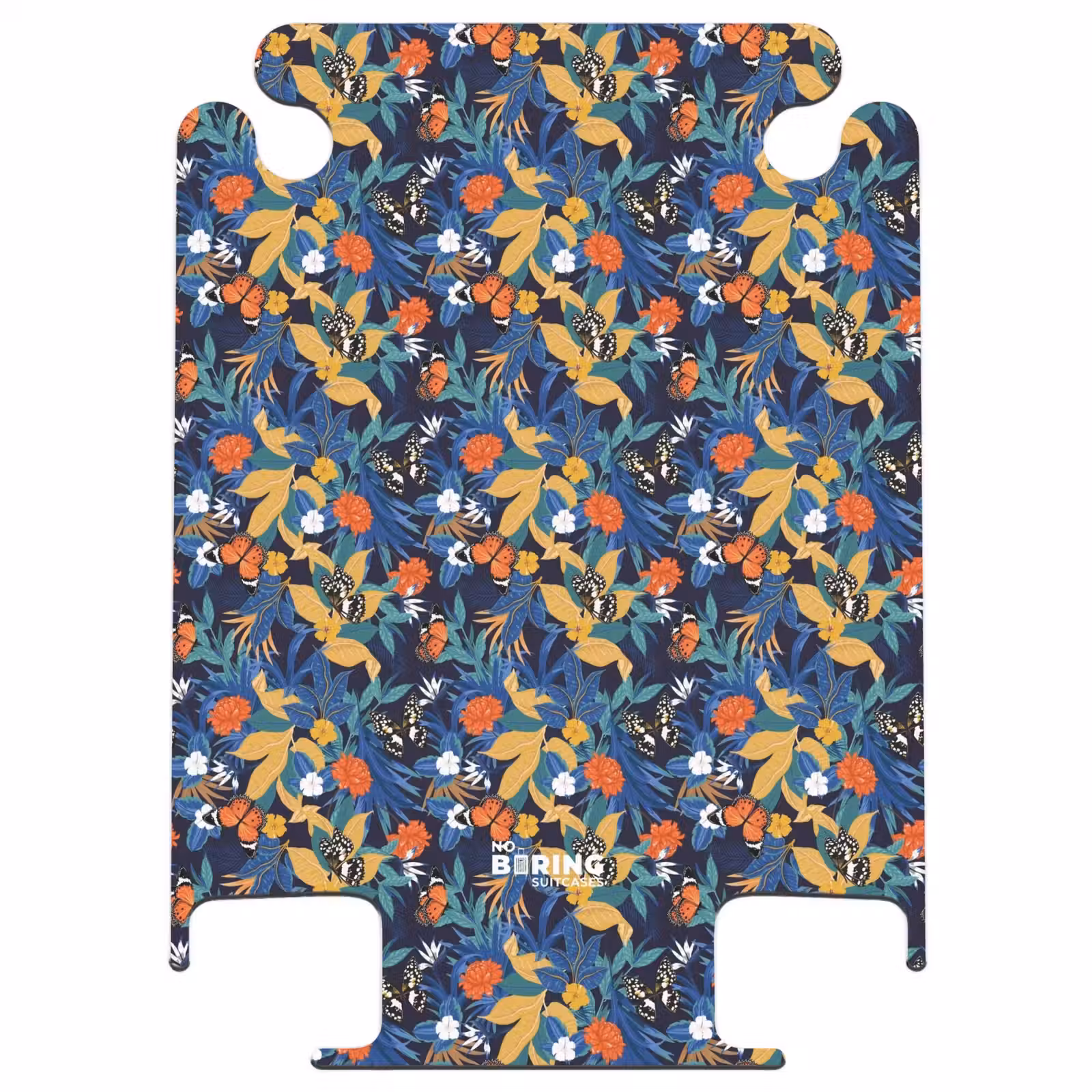 CaseSwap™ - Tropical butterfly pattern dark blue — 1