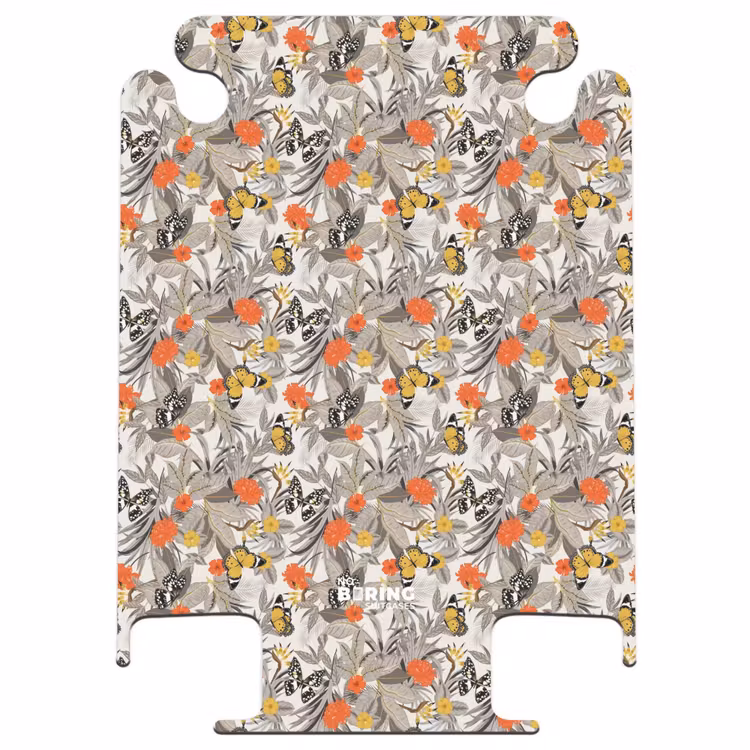 CaseSwap™ - Tropical butterfly pattern orange yellow — 1
