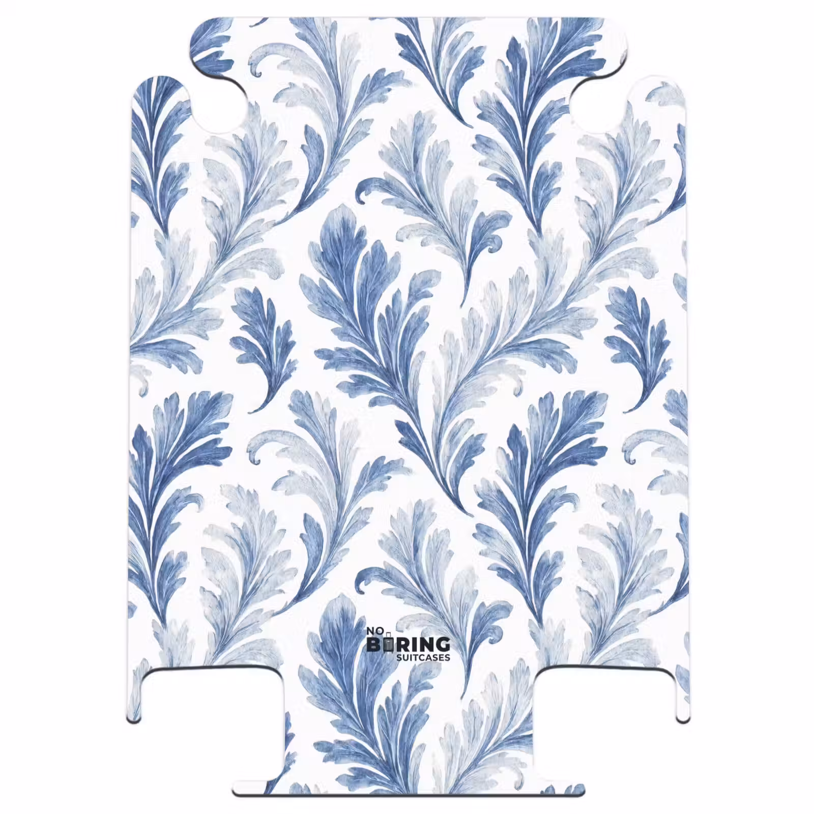 CaseSwap™ - Baroque leaves pattern blue — 1