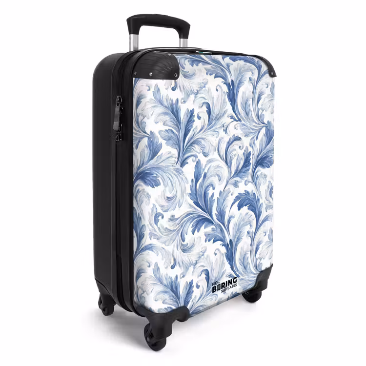 CaseSwap - Baroque leaves pattern blue — 2
