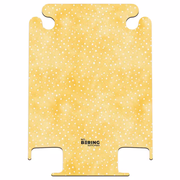 CaseSwap™ - Polka dots pattern yellow — 1