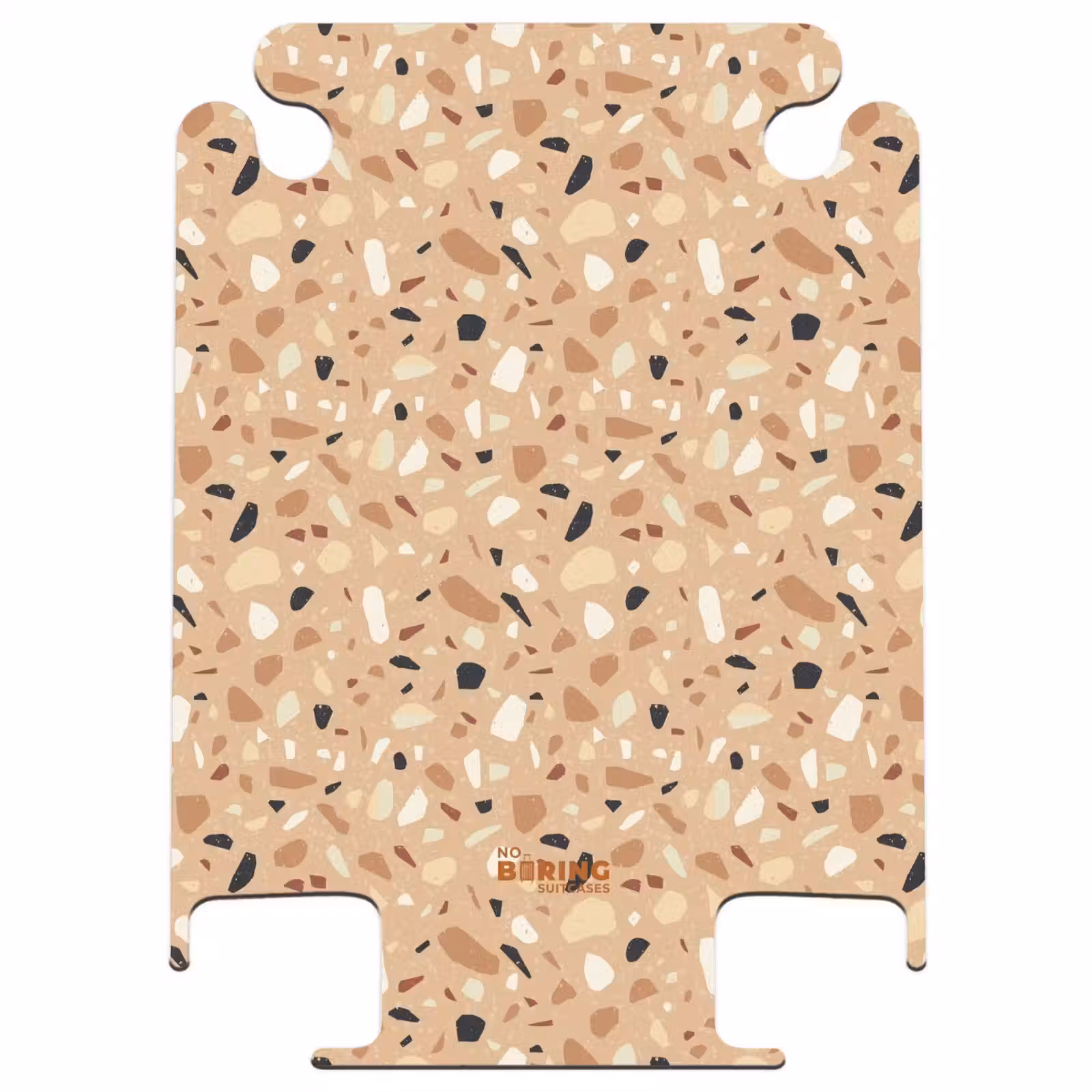 CaseSwap™ - Terrazzo pattern colorful brown — 1