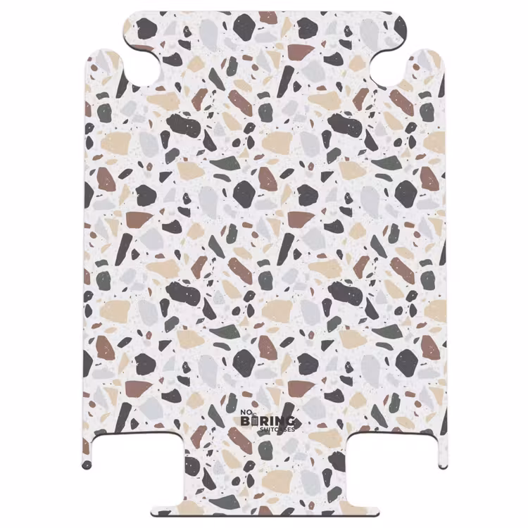 CaseSwap™ - Terrazzo natural color pattern — 1