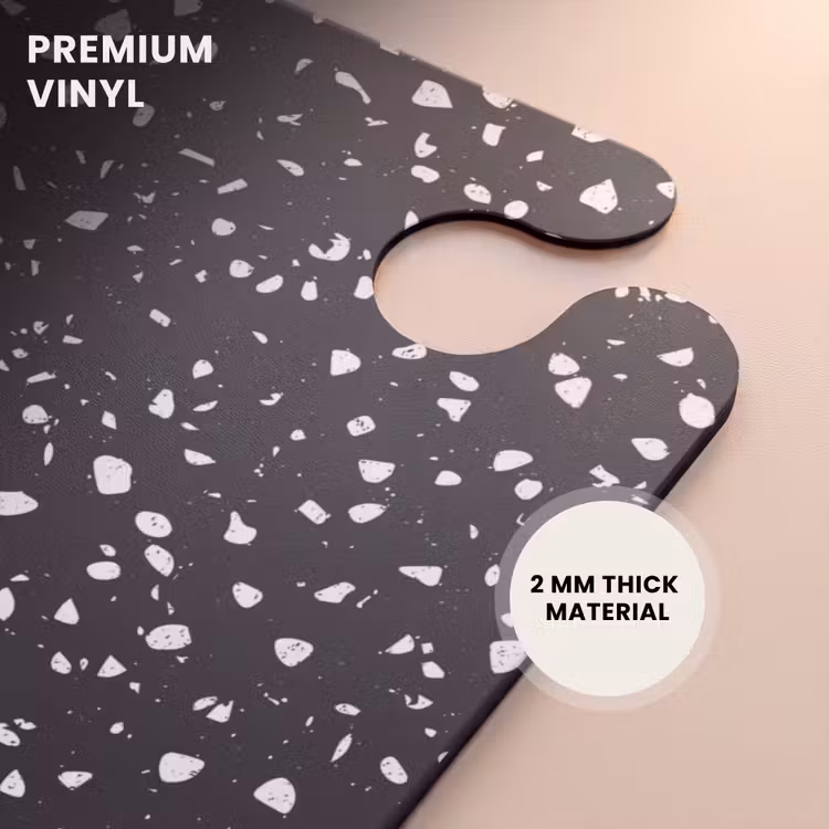 CaseSwap - Terrazzo pattern black and white — 5