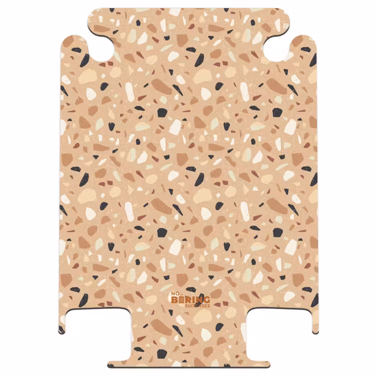 CaseSwap™ - Terrazzo pattern colorful brown — 1