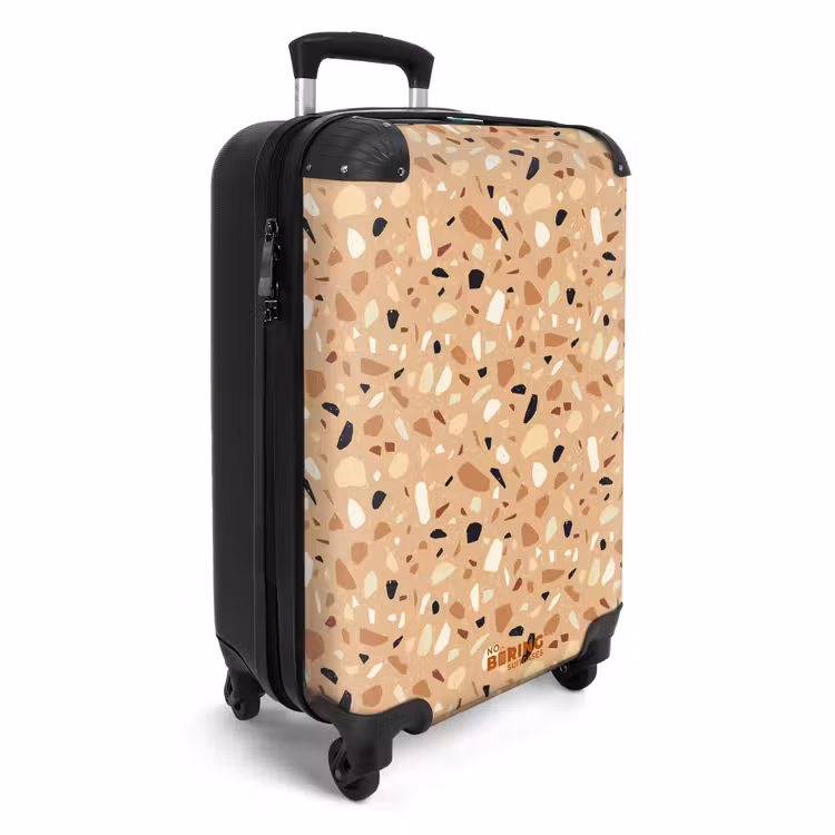 CaseSwap™ - Terrazzo pattern colorful brown — 2