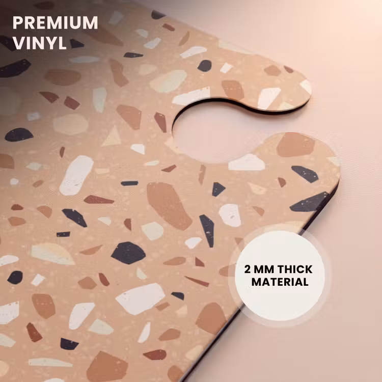 CaseSwap™ - Terrazzo pattern colorful brown — 6