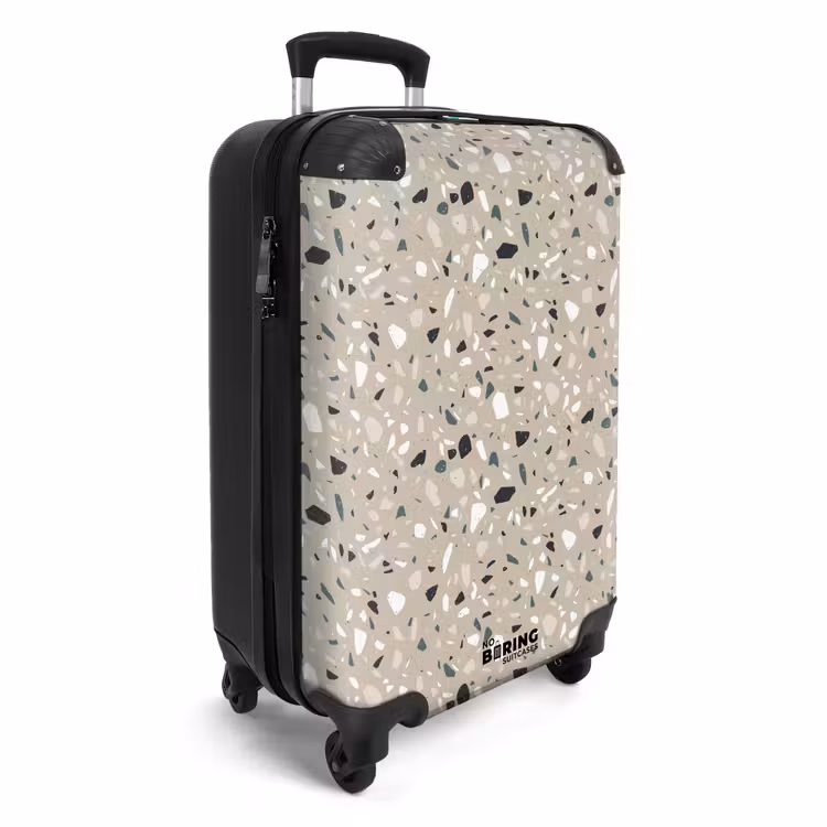 CaseSwap™ - Terrazzo pattern colorful gray green — 2