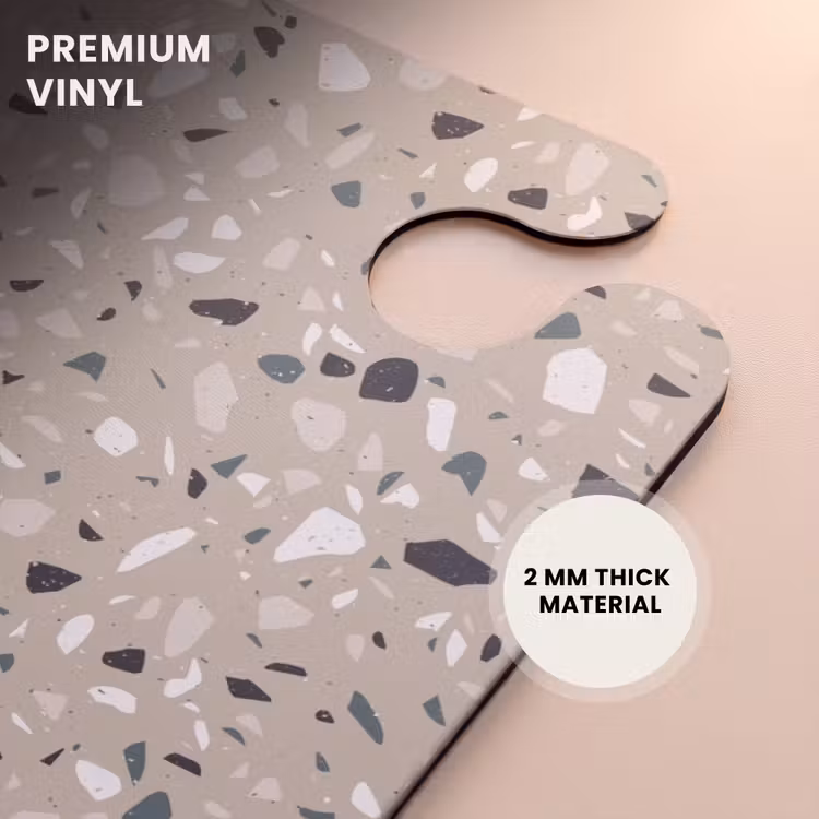 CaseSwap™ - Terrazzo pattern colorful gray green — 6