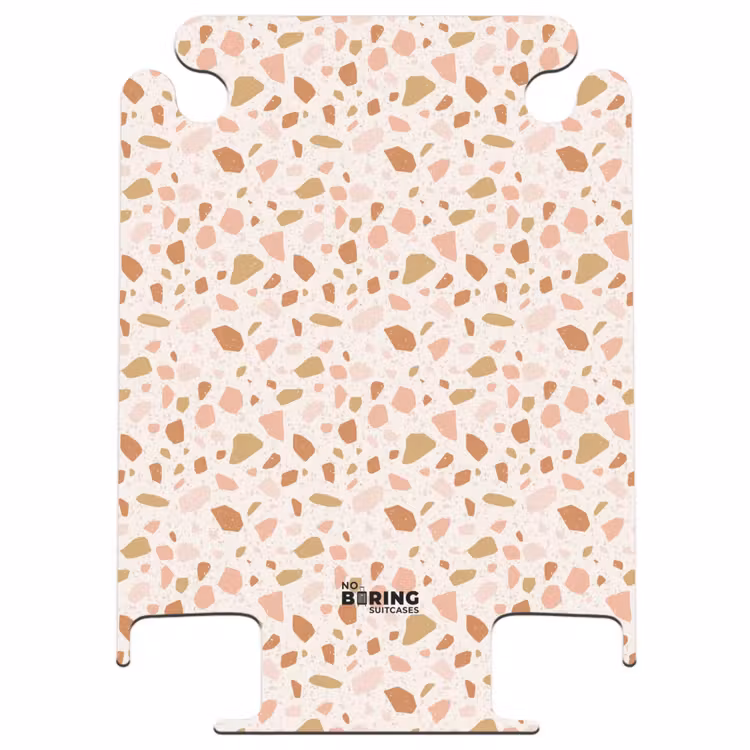 CaseSwap™ - Terrazzo pattern multicolored beige pink — 1