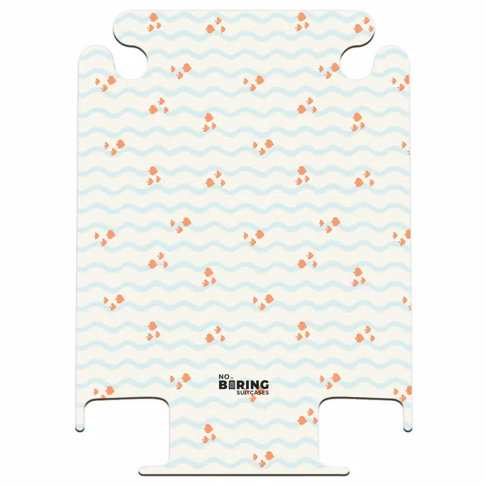 CaseSwap™ - Sea with fish pattern orange blue — 1