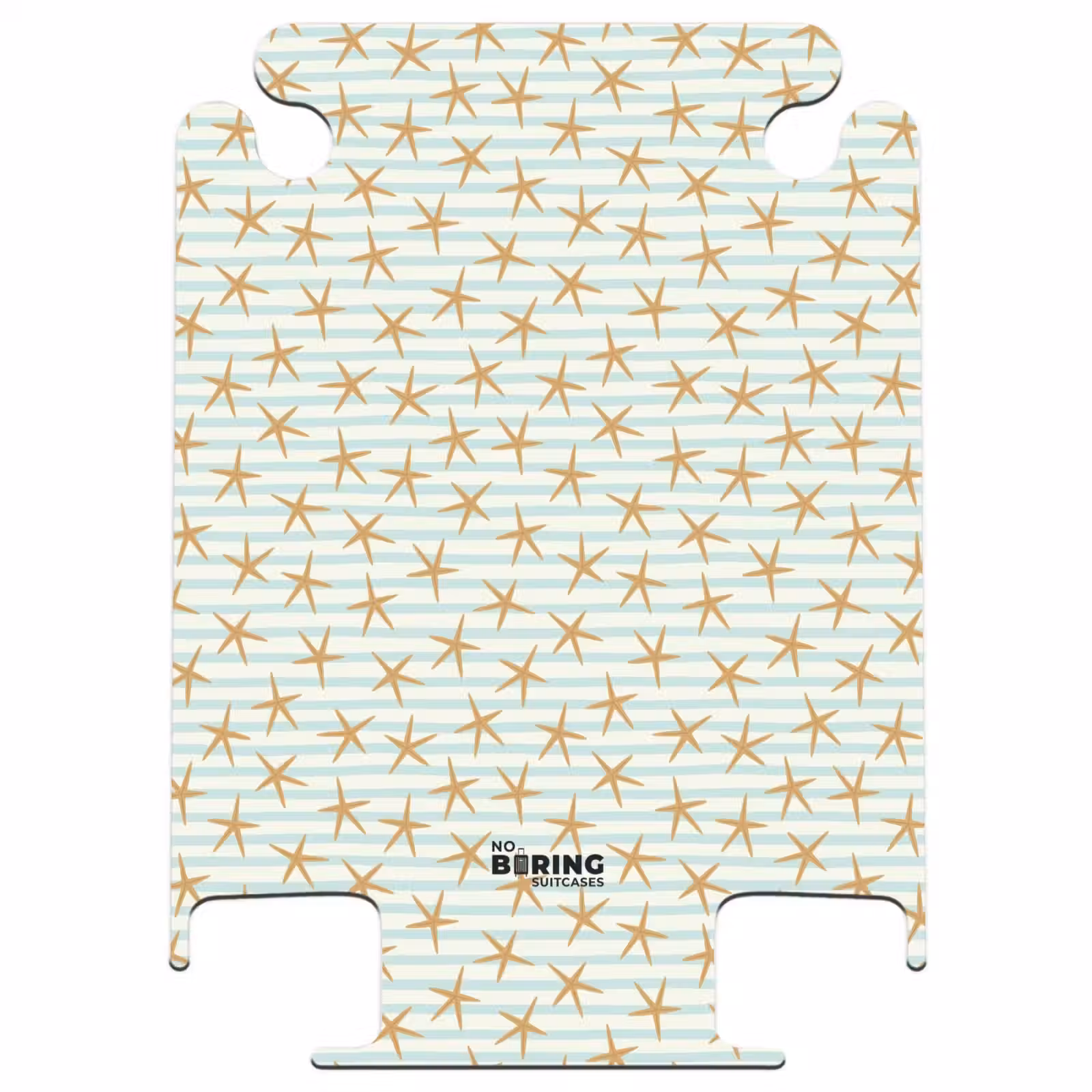 CaseSwap™ - Starfish with stripe pattern blue — 1