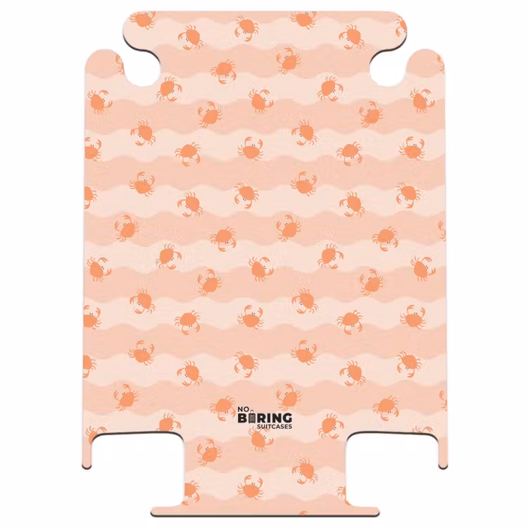 CaseSwap™ - Crab pattern pink orange — 1