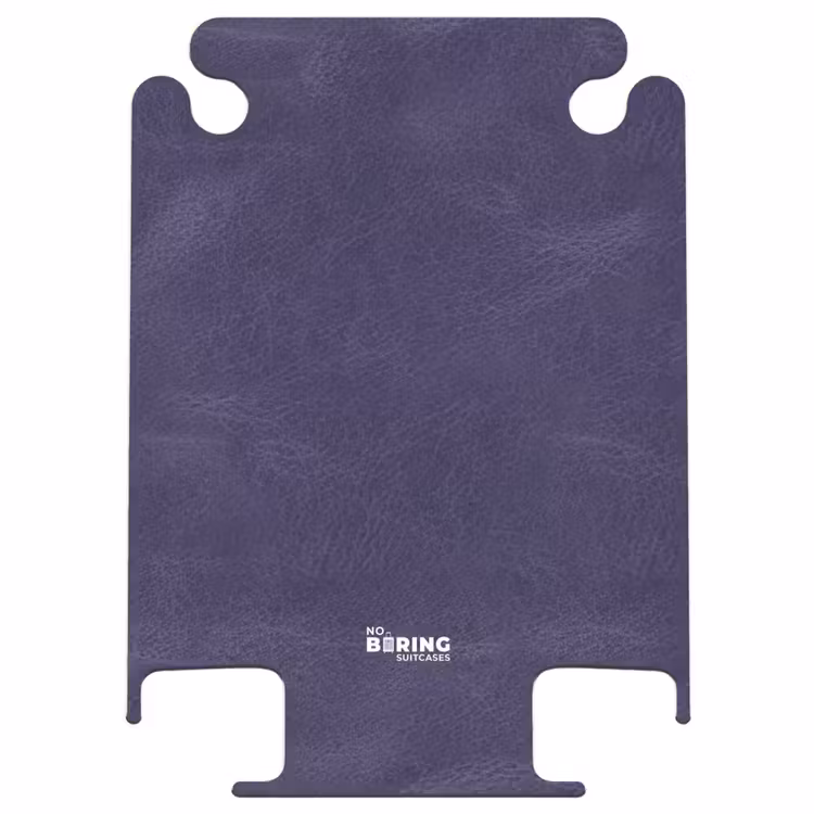 CaseSwap™ - Leather look center purple — 1