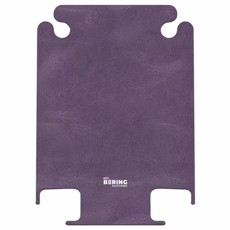 CaseSwap™ - Leather look eggplant purple — 1