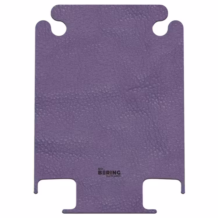 CaseSwap™ - Leather look violet purple — 1