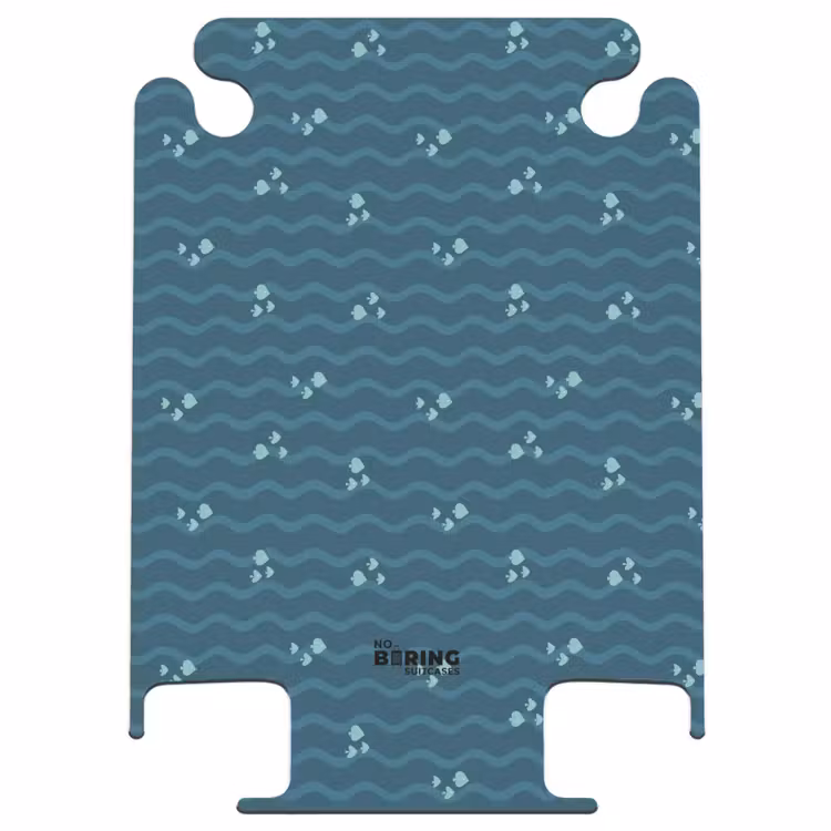 CaseSwap™ - Sea with fish pattern green blue — 1