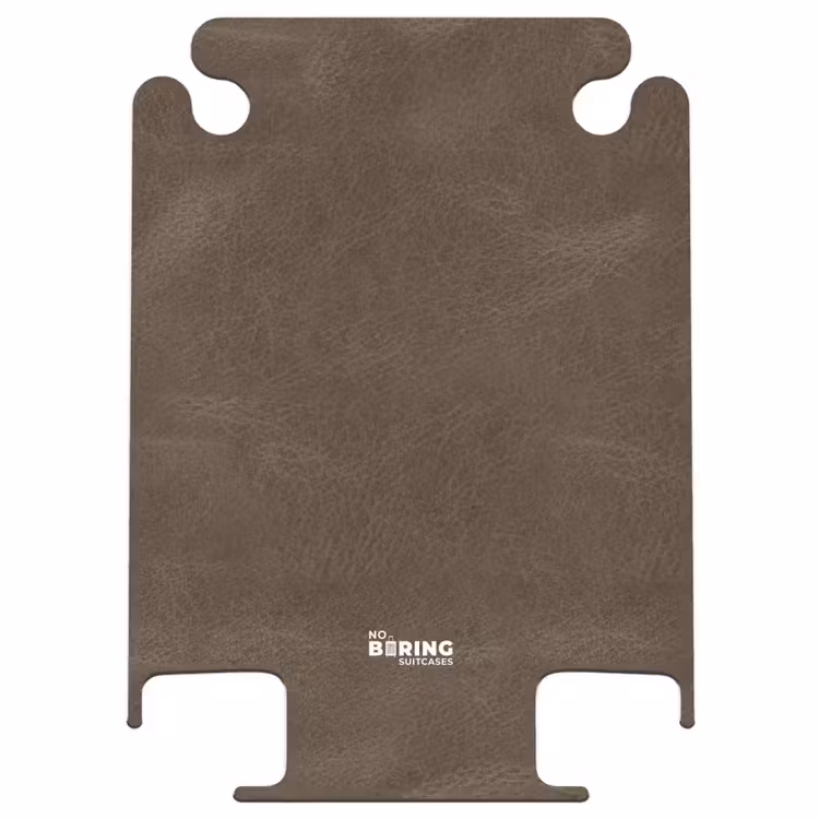 CaseSwap™ - Leather look dark brown — 1
