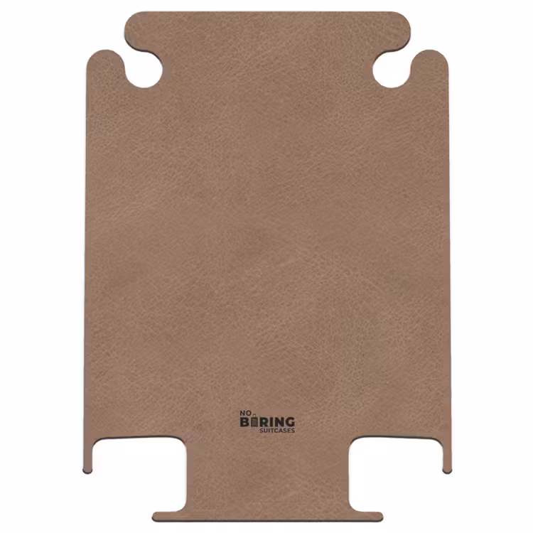CaseSwap™ - Leather look light brown — 1