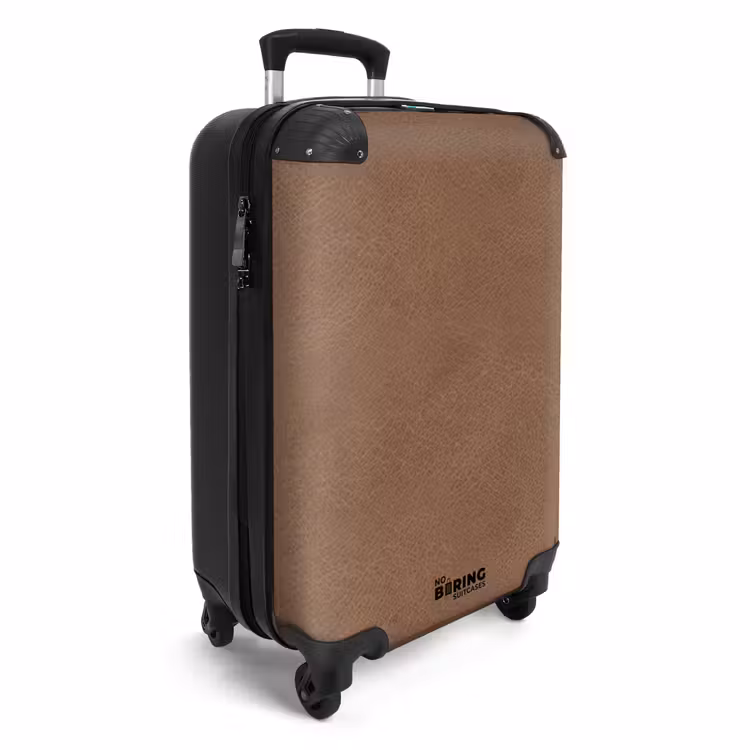 CaseSwap™ - Leather look light brown — 2