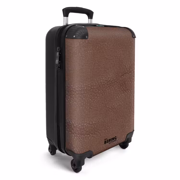 CaseSwap™ - Leather look chestnut brown — 2
