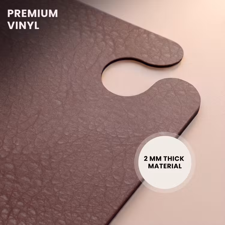 CaseSwap™ - Leather look chestnut brown — 6