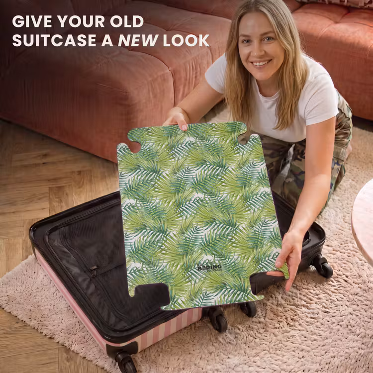 CaseSwap™ - Palm leaves pattern light green — 3