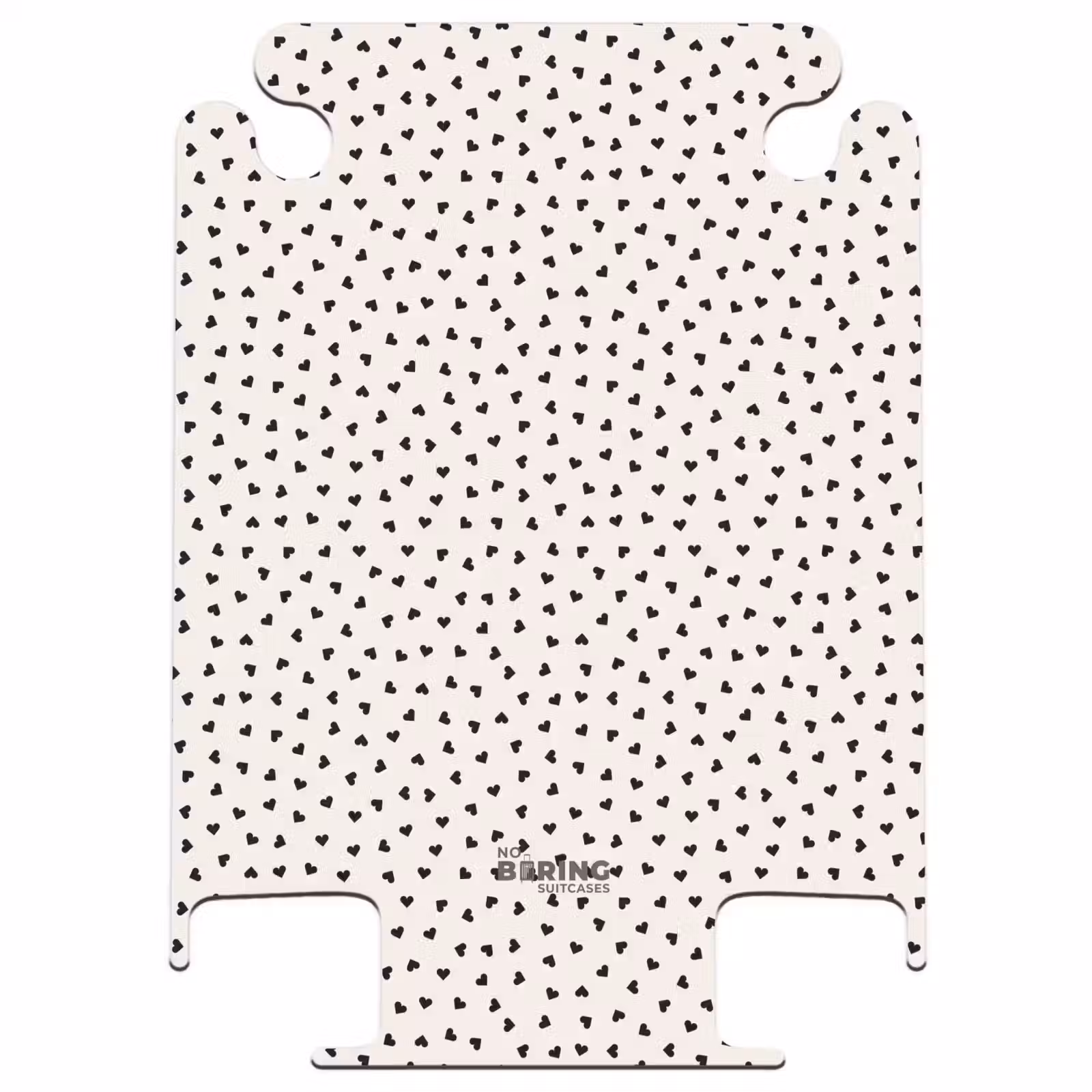 CaseSwap™ - Valentine heart shaped pattern black — 1
