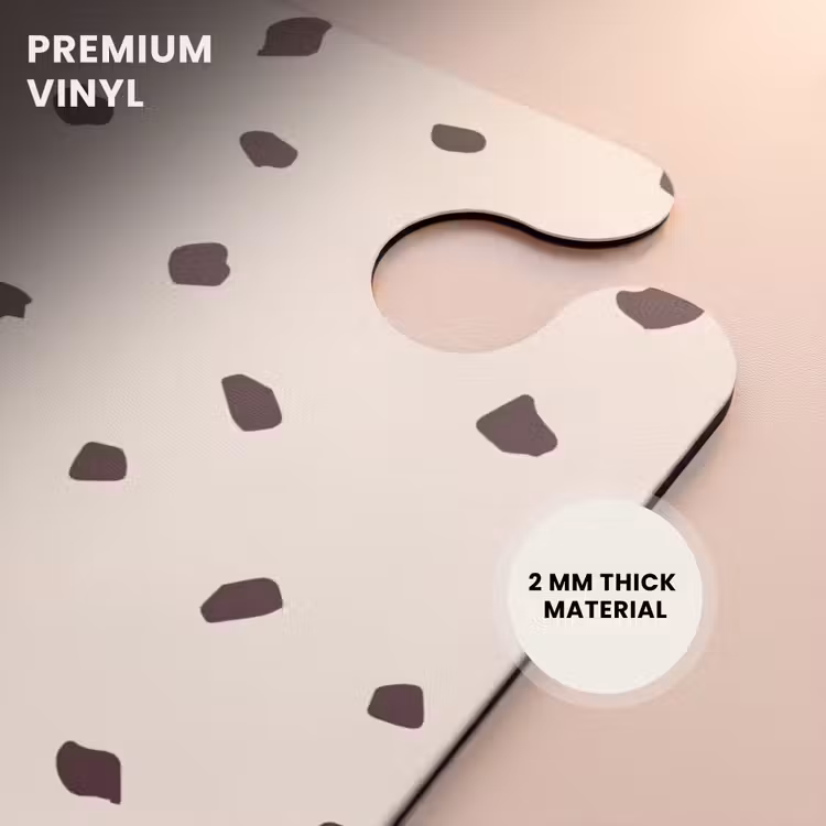 CaseSwap™ - Light cream background with brown spots — 6