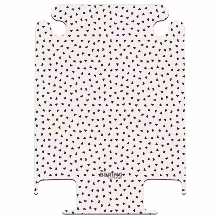 CaseSwap™ - Valentine heart shaped pattern black — 1