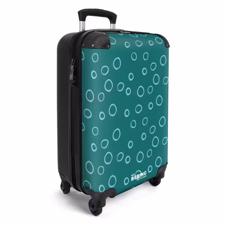 CaseSwap™ - Light blue circles on dark green background — 2