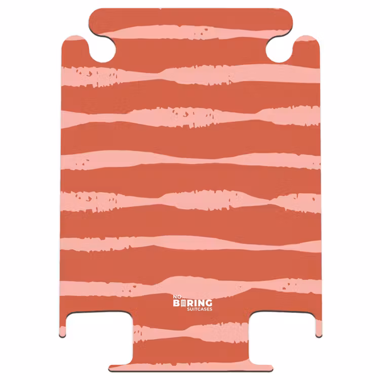 CaseSwap™ - Playful stripes on red background — 1