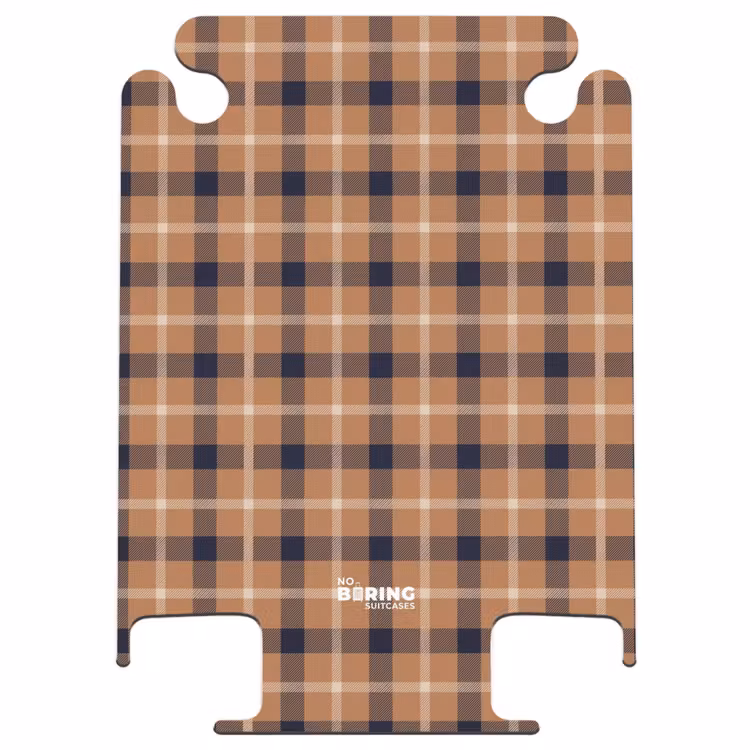 CaseSwap™ - Classic checkerboard pattern in camel and black — 1