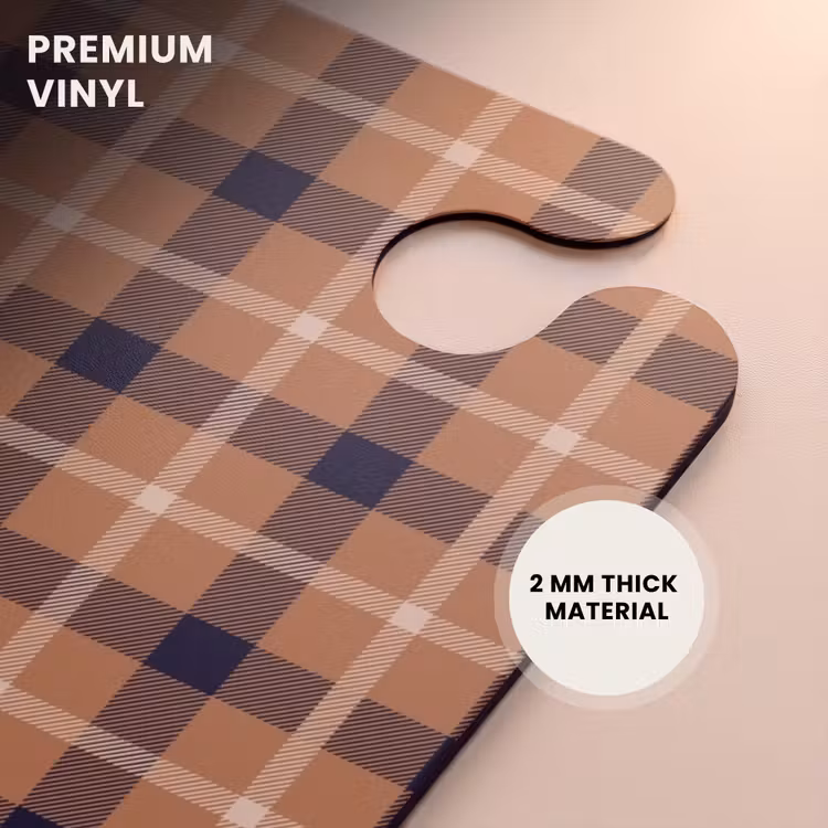 CaseSwap™ - Classic checkerboard pattern in camel and black — 6