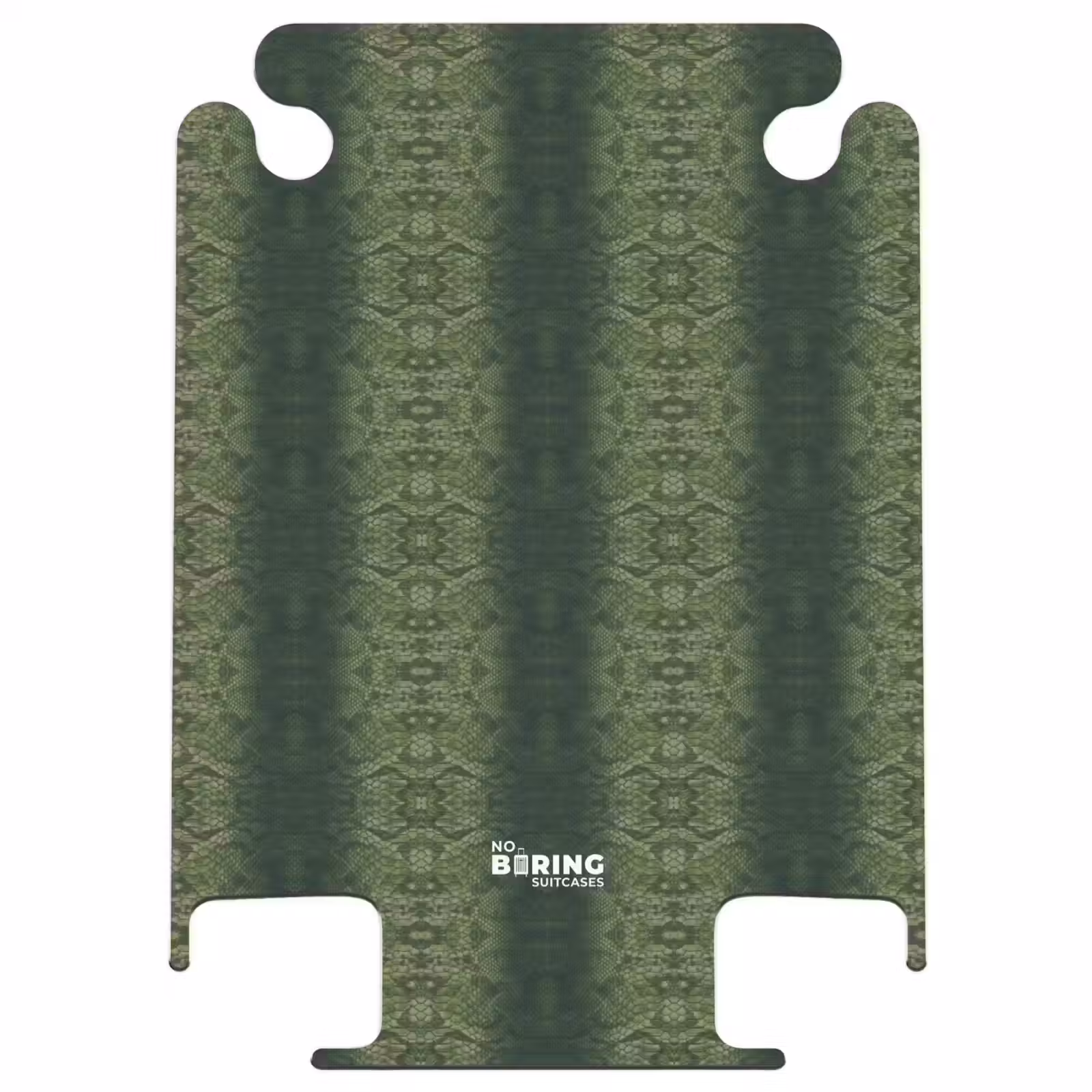 CaseSwap™ - Green snakeskin with symmetrical scale structure — 1
