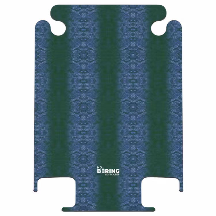 CaseSwap™ - Dark blue snakeskin with symmetrical scale structure — 1