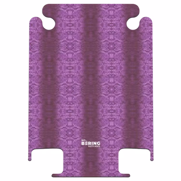 CaseSwap™ - Deep purple snakeskin with symmetrical scale structure — 1