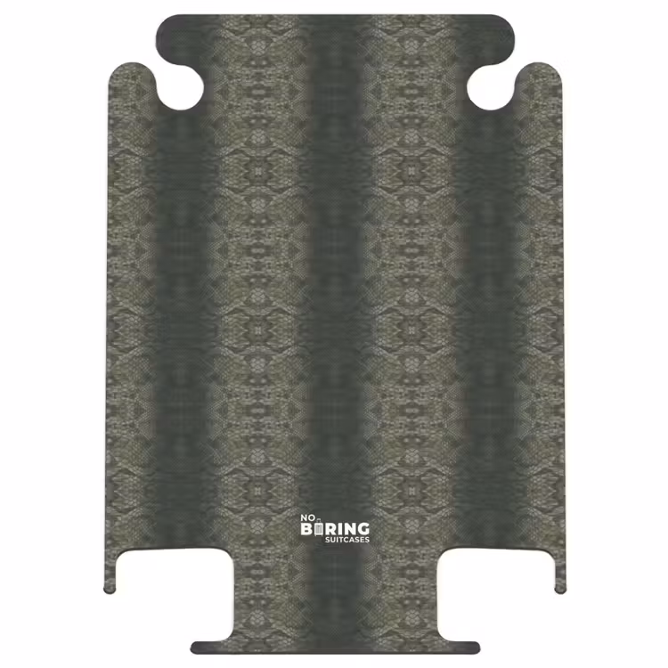 CaseSwap™ - Gray-green snakeskin with symmetrical scale structure — 1