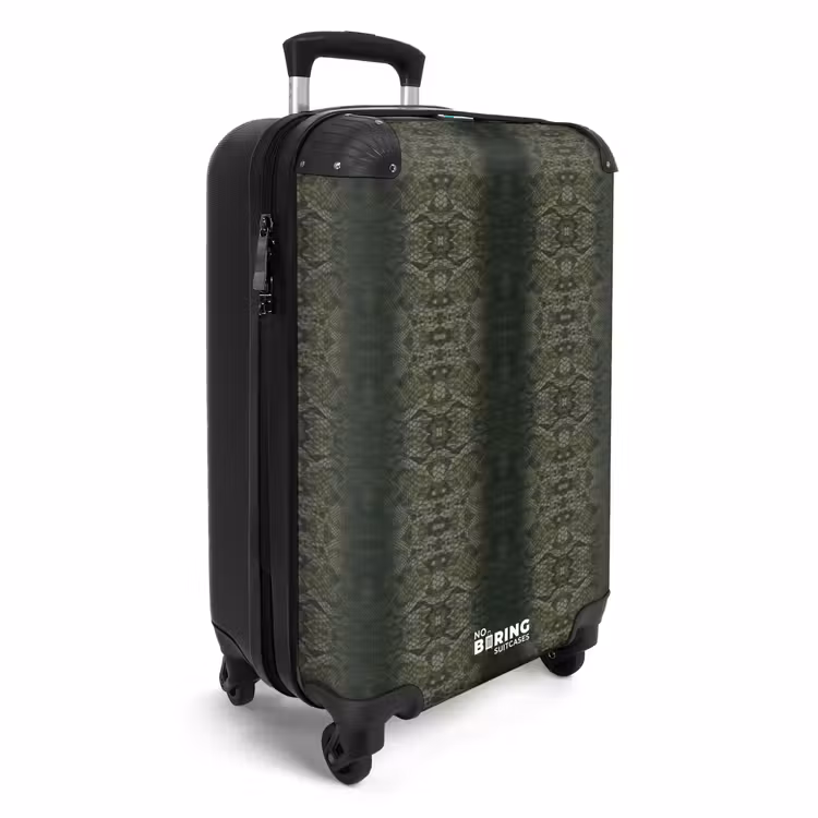 CaseSwap™ - Gray-green snakeskin with symmetrical scale structure — 2
