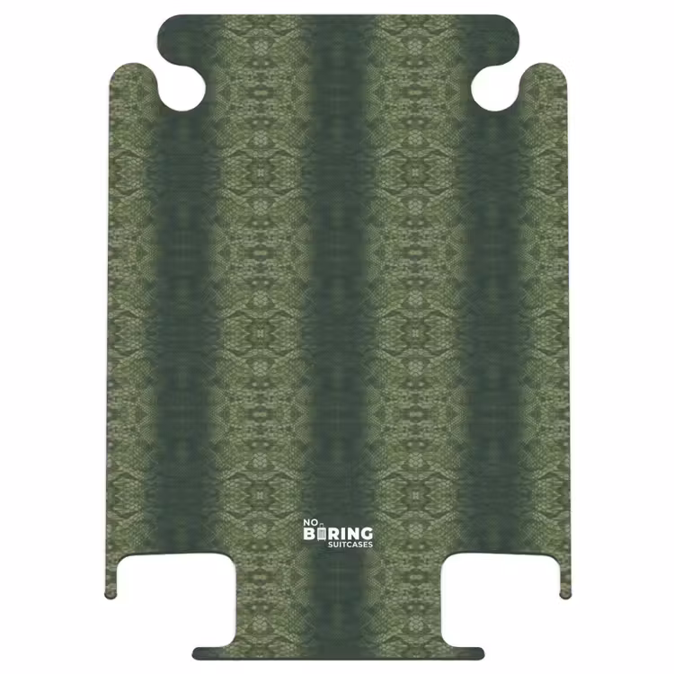 CaseSwap™ - Green snakeskin with symmetrical scale structure — 1